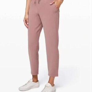 LULULEMON On the Fly 7/8 pant in rose